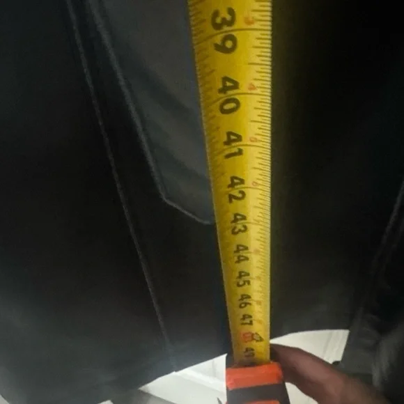 Rebecca Minkoff Black Vegan Leather Jacket - Picture 7 of 9